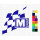 M-Sport logo stickers for cars, laptops and others