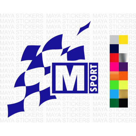 'SPORT' Vinyl Decal Sticker Racing Car Bumper Emblem Logo Auto Motorsport