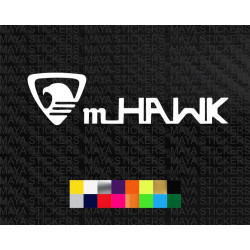 Mahindra mhawk logo decal sticker for Thar, Scorpio, Bolero, XUV
