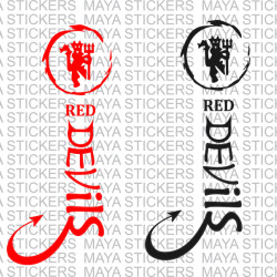 Manchester United Red devils unique design decal sticker