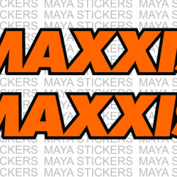 Maxxis tires logo decal sticker for cars and bikes