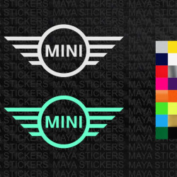 MINI  Logo Decal in custom colors and sizes