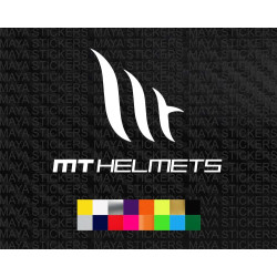 MT helmets full logo decal sticker for motorcycles and helmets