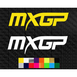 MXGP Motocross Grandprix logo stickers for Motorcycles and helmets 