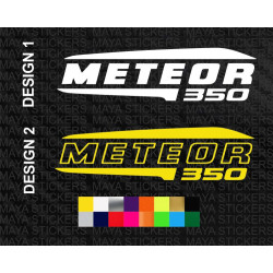 Royal Enfield Meteor 350 logo sticker ( Pair of 2 )