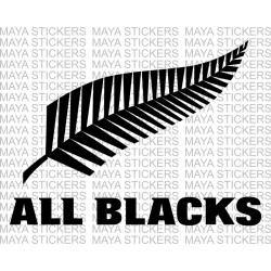 All Blacks - New Zealand Rugby Team logo decals