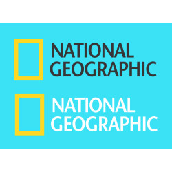 National Geographic logo decal sticker for cars, bikes, laptops