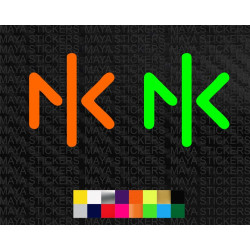 Nick kyrgios logo stickers ( Pair of 2 )