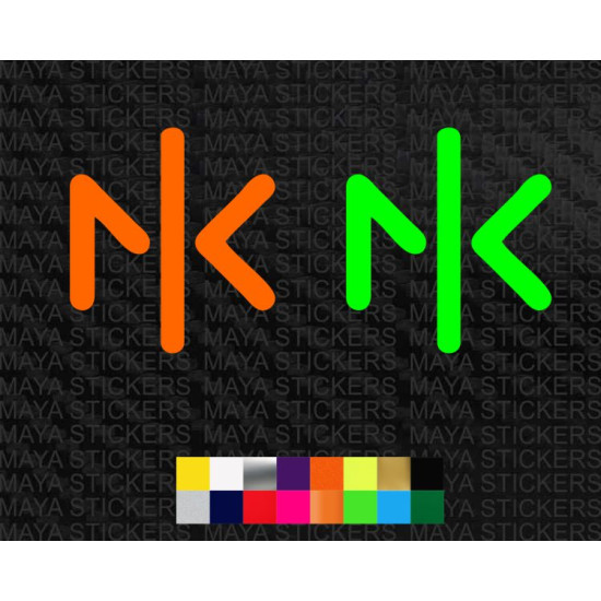 Nick kyrgios logo stickers ( Pair of 2 )