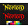 Norton motorcycles logo stickers for bikes and helmets