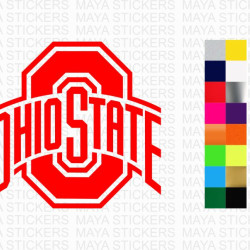 Ohio state university logo decal stickers 