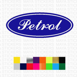 Petrol fuel cap sticker for ford cars