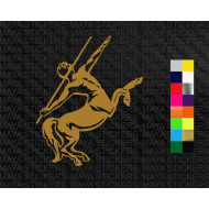 Remy Martin centaur sagittarius emblem decal stickers