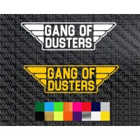 Gang of dusters logo stickers for Renault Duster 