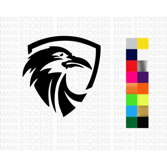 Raven decal sticker for cars, bikes, laptops and others