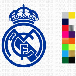 Real Madrid logo decal sticker for cars, bikes, laptops 