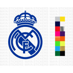 Real Madrid logo decal sticker for cars, bikes, laptops 