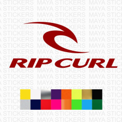 Ripcurl logo decal sticker for surfboards, cars and bikes