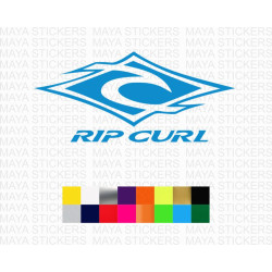 Ripcurl old logo decal sticker for surfboards, cars and bikes