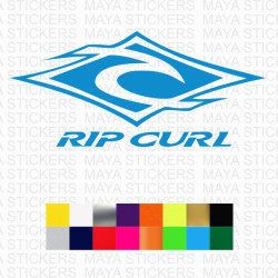 Ripcurl old logo decal sticker for surfboards, cars and bikes