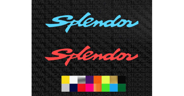 Graphics Sticker Set for Hero Honda Splendor Pro | Grey Vehicle | Gree