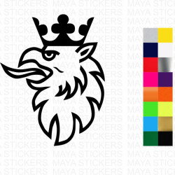 Scania griffin logo decal sticker 