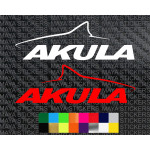 Akula shark logo sticker for TVS apache RR 310