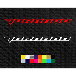 Benelli tornado logo decal sticker for Motorcycles and helmets ( pair of 2)