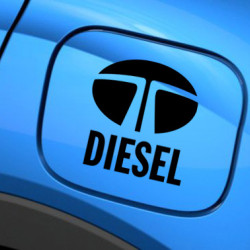 Diesel fuel cap sticker for TATA car and SUVs