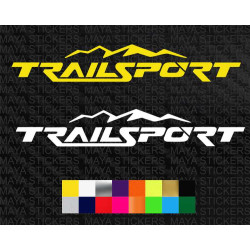 TrailSport offroad logo stickers for cars and motorcycles