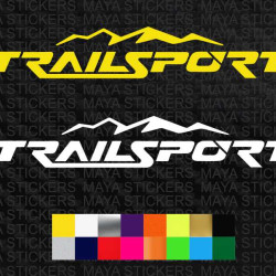 TrailSport offroad logo stickers for cars and motorcycles