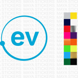 TATA EV logo decal stickers for Electric Cars