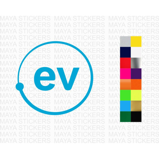 TATA EV logo decal stickers for Electric Cars