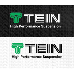 TEIN high performance suspension logo dual color decal car sticker 