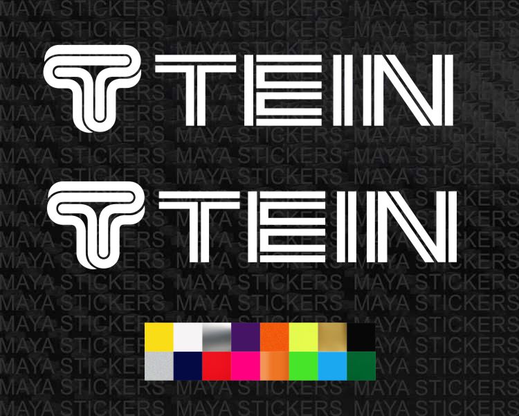 thumbnail interactive-video image 1 of TEIN Suspension Shield Sticker – JDM Dampachi OK Thumbs Up Reflective Decal, 3M Vinyl, Multicoloured, Rear Window, Made In Australia 1 of 6