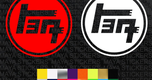 Toyota vintage Japanese logo JDM sticker in custom colors and sizes