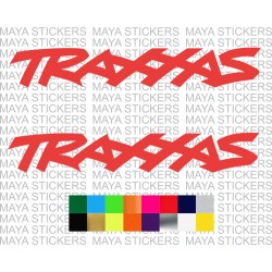 Traxxas logo decal stickers ( Pair of 2 )
