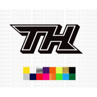 TH Treasure Hunt hot wheels logo stickers 