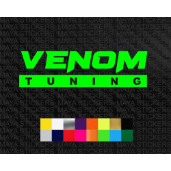 Venom Tuning logo car stickers