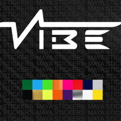 Vibe audio logo stickers for cars, music systems, Speakers and others