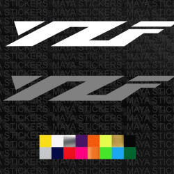 Yamaha YZF logo bike stickers ( Pair fo 2 )