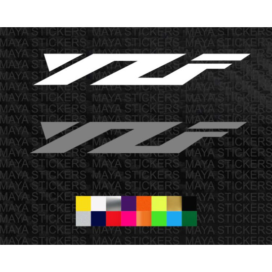 Yamaha YZF logo bike stickers ( Pair fo 2 )