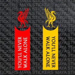 You will never walk alone - LFC slogan sticker