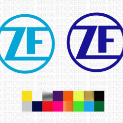 ZF group logo car stickers