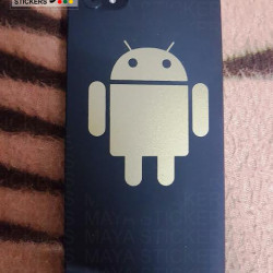 Android old logo sticker for mobiles, tabs, laptops