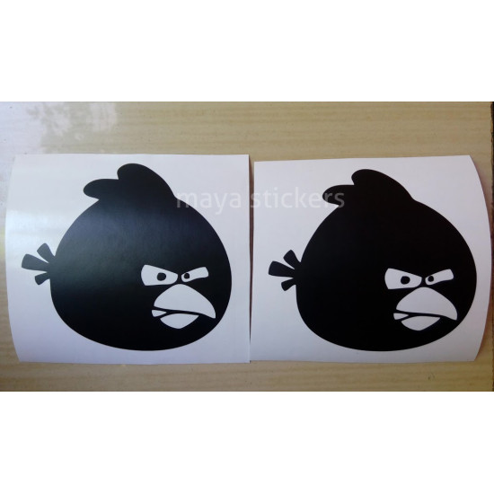 Angry birds decal for cars, bikes, laptops