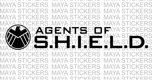 3" agents of shield sticker vinyl decal marvel super hero RC TRD laptop E211 3 