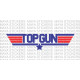 Top Gun logo stickers/ decals for cars, bikes, laptop