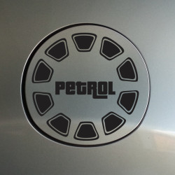 Unique fuel cap sticker decal for petrol cars inspired from Iron Man