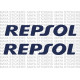 Repsol Logo sticker for bikes and cars ( pair of 2 )